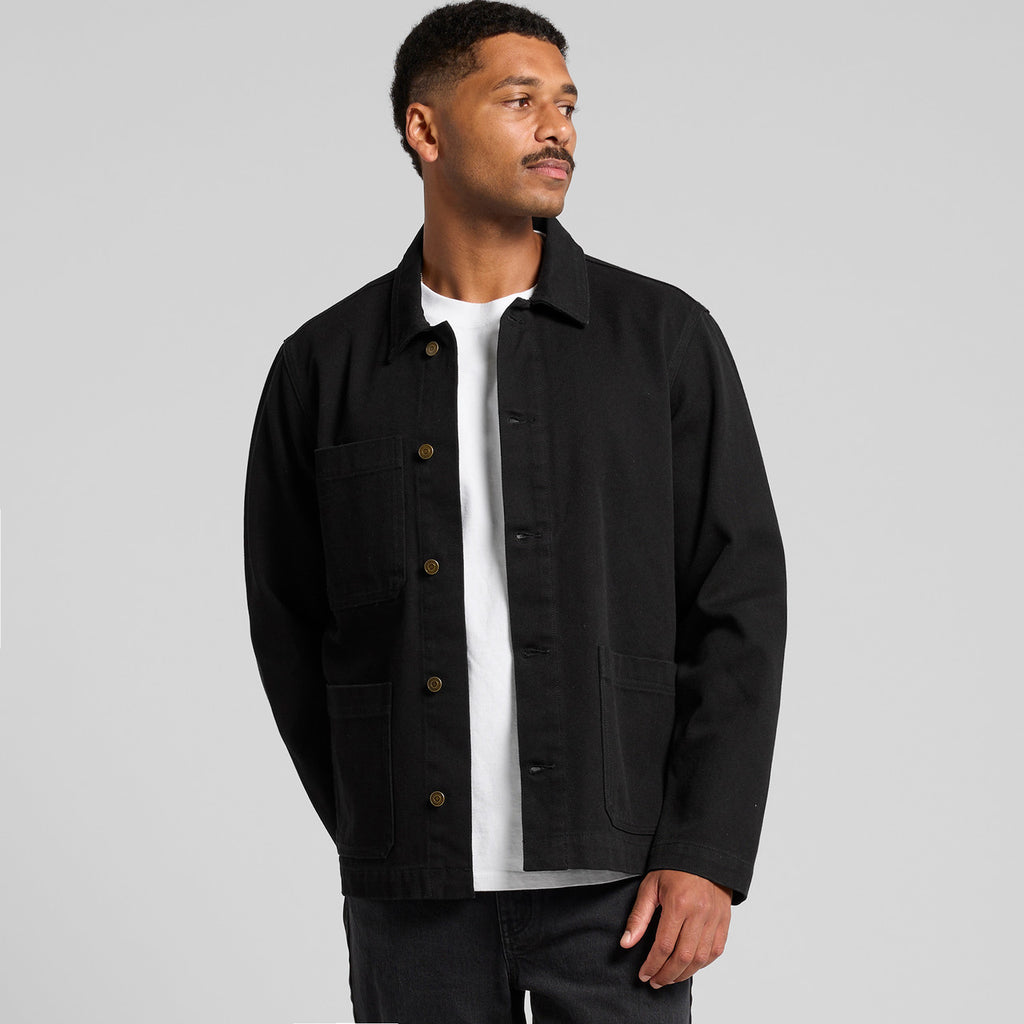 Canvas Chore Jacket - BACK
