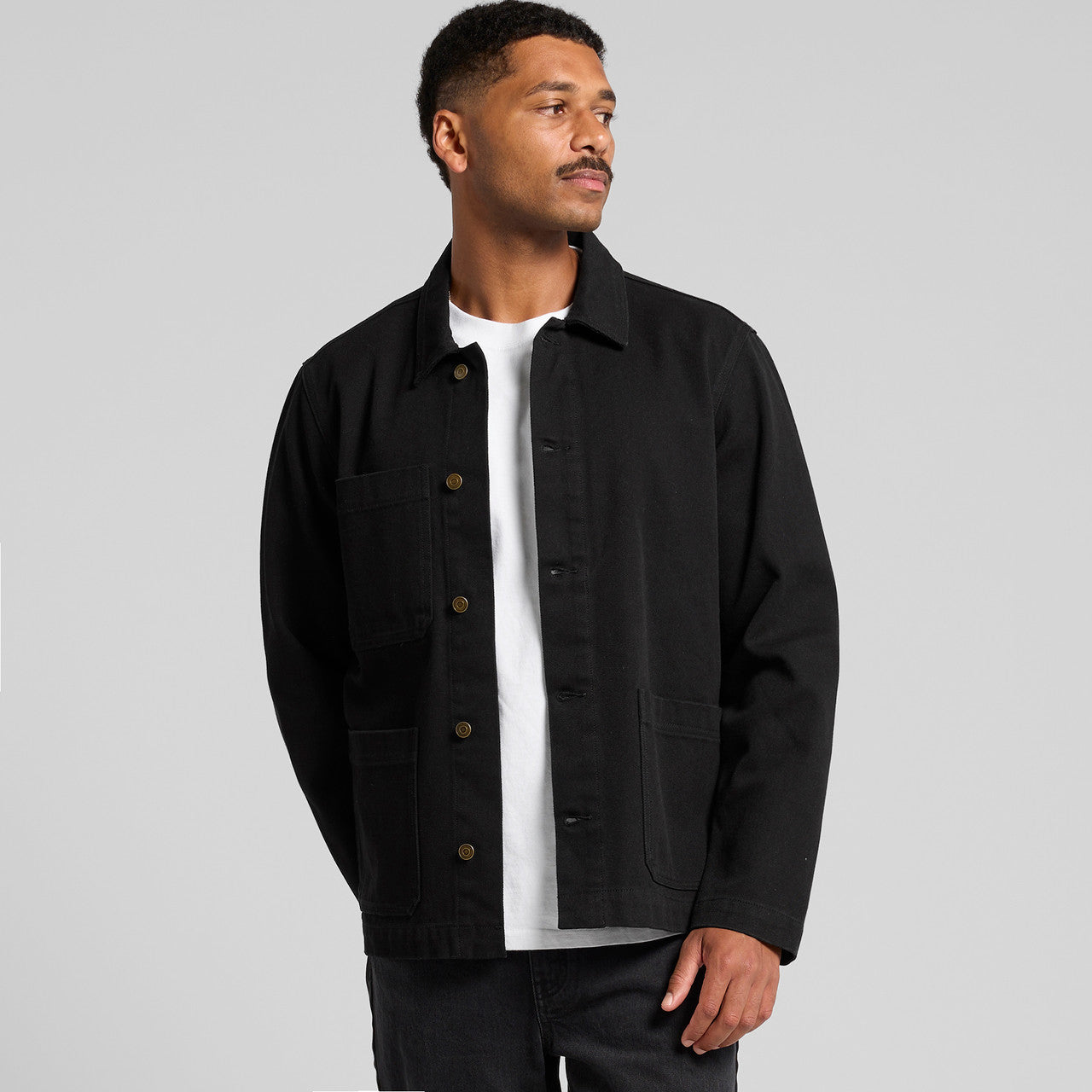 Canvas Chore Jacket - BACK