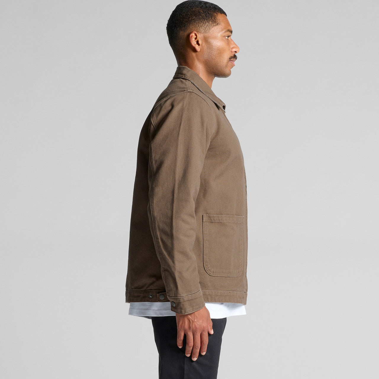 Canvas Heavy Jacket - SIDE