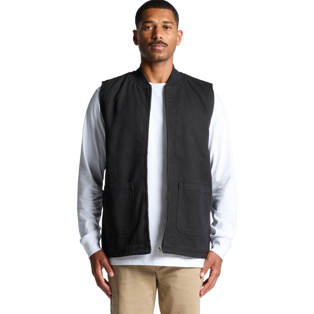 Canvas Heavy Vest - FRONT