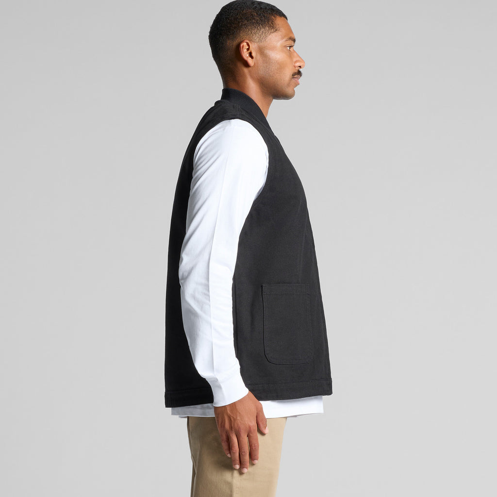 Canvas Heavy Vest - SIDE