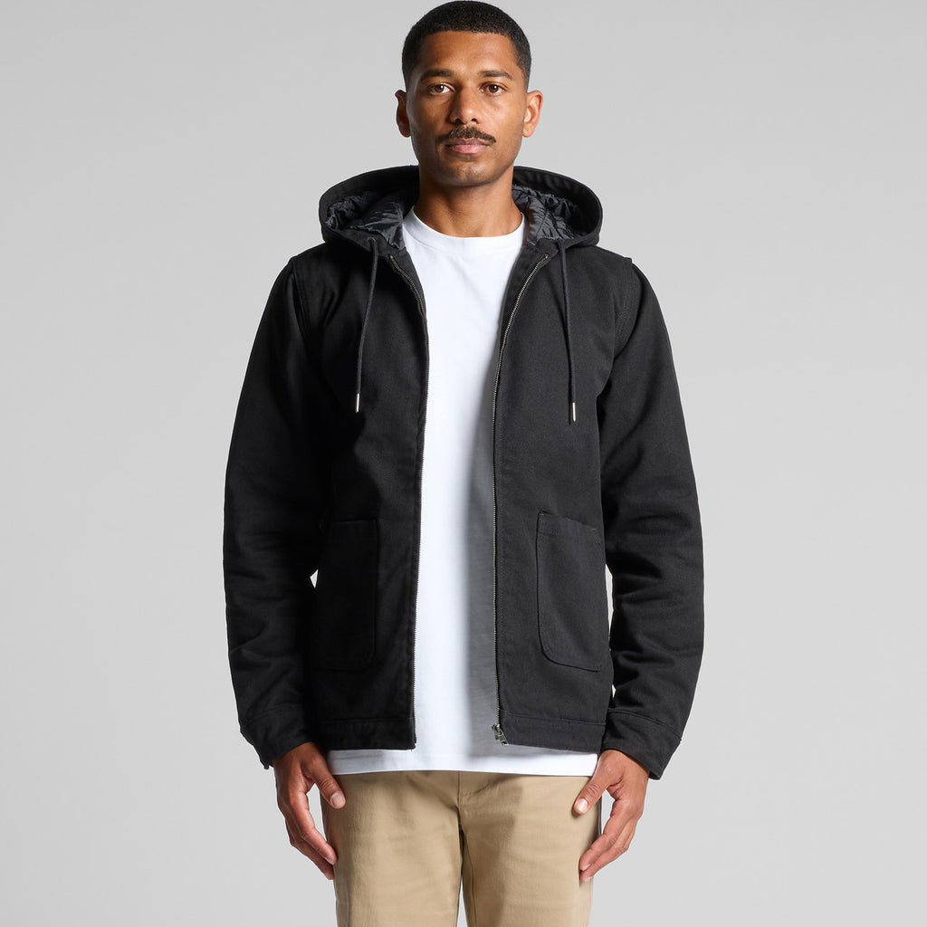 Canvas Heavy Hooded Jacket - MAIN