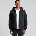 Canvas Bomber Hood Jacket - MAIN