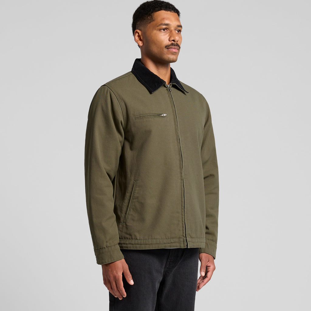 Canvas Cord Collar Jacket - TURN