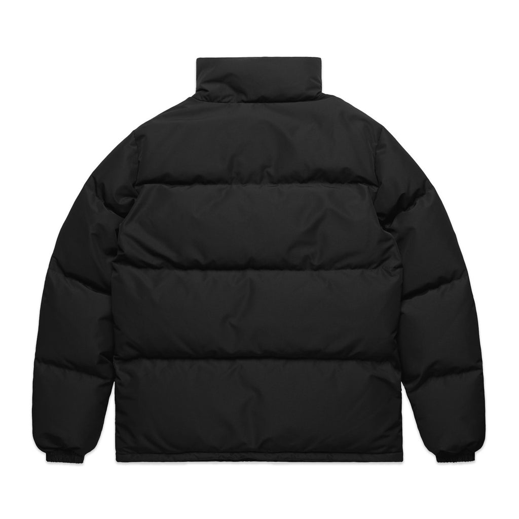 Puffer Jacket - BLACK - BACK
