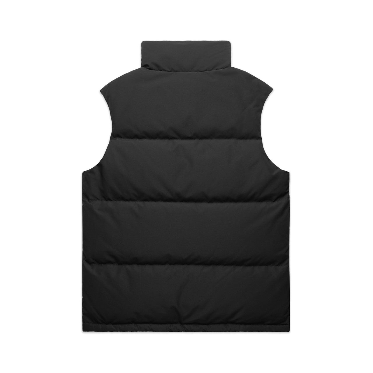 Puffer Vest - BLACK - BACK