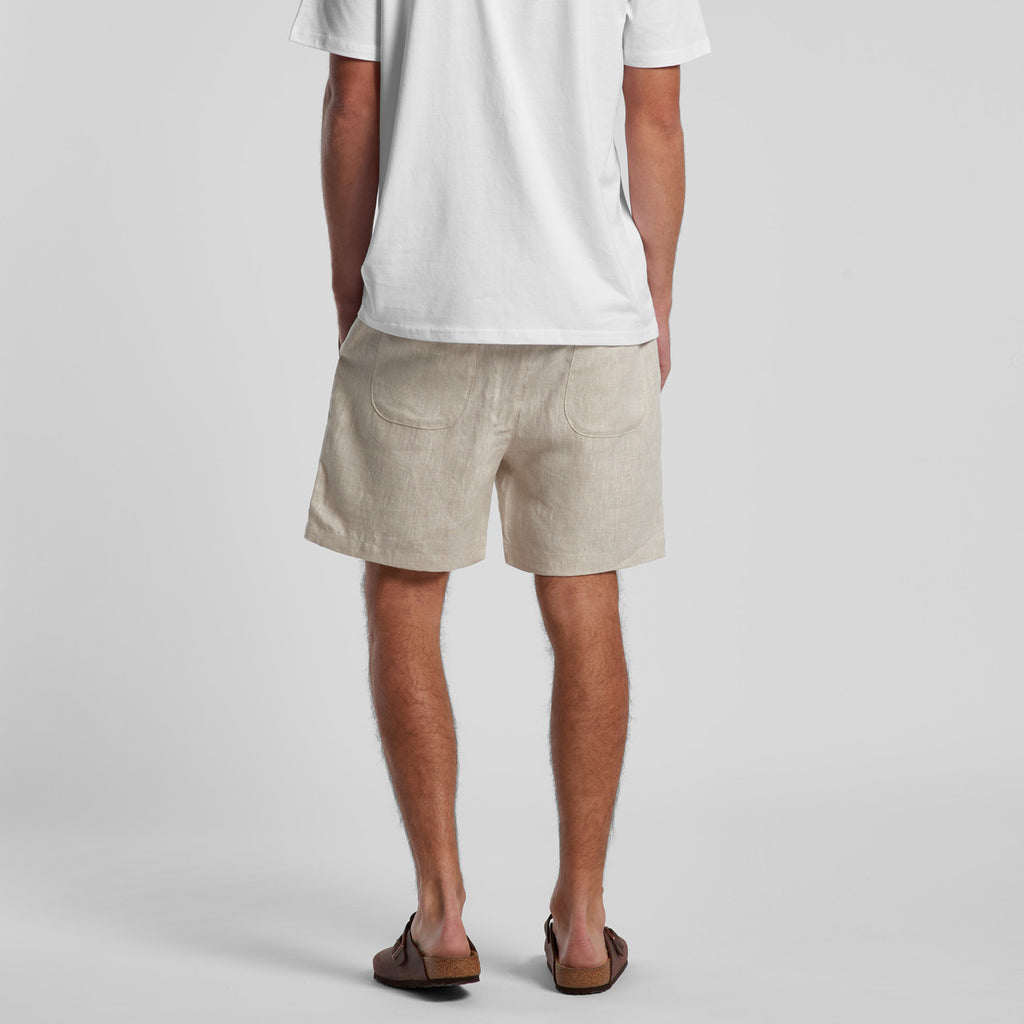 Linen Shorts 18" - BACK