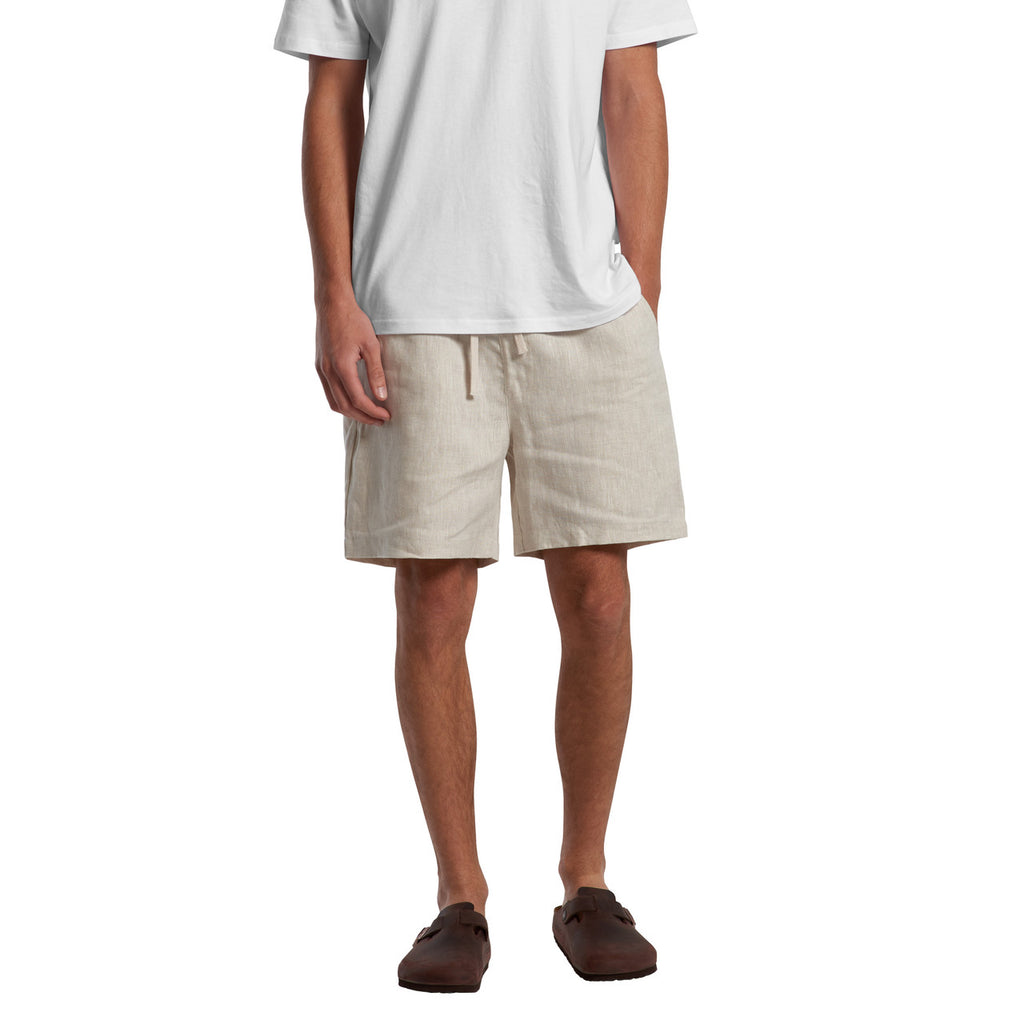 Linen Shorts 18" - FRONT