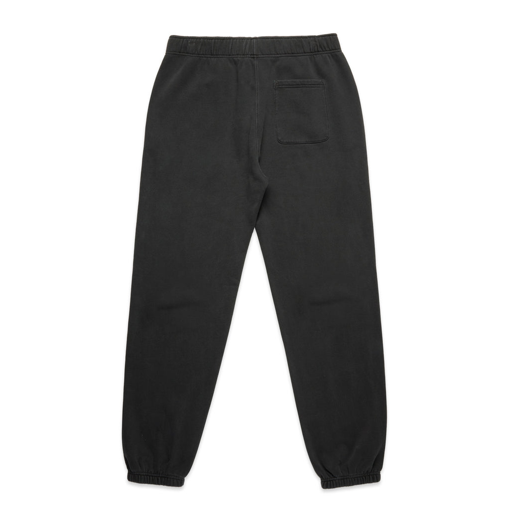 Relax Faded Track Pants - FADED BLACK - BACK