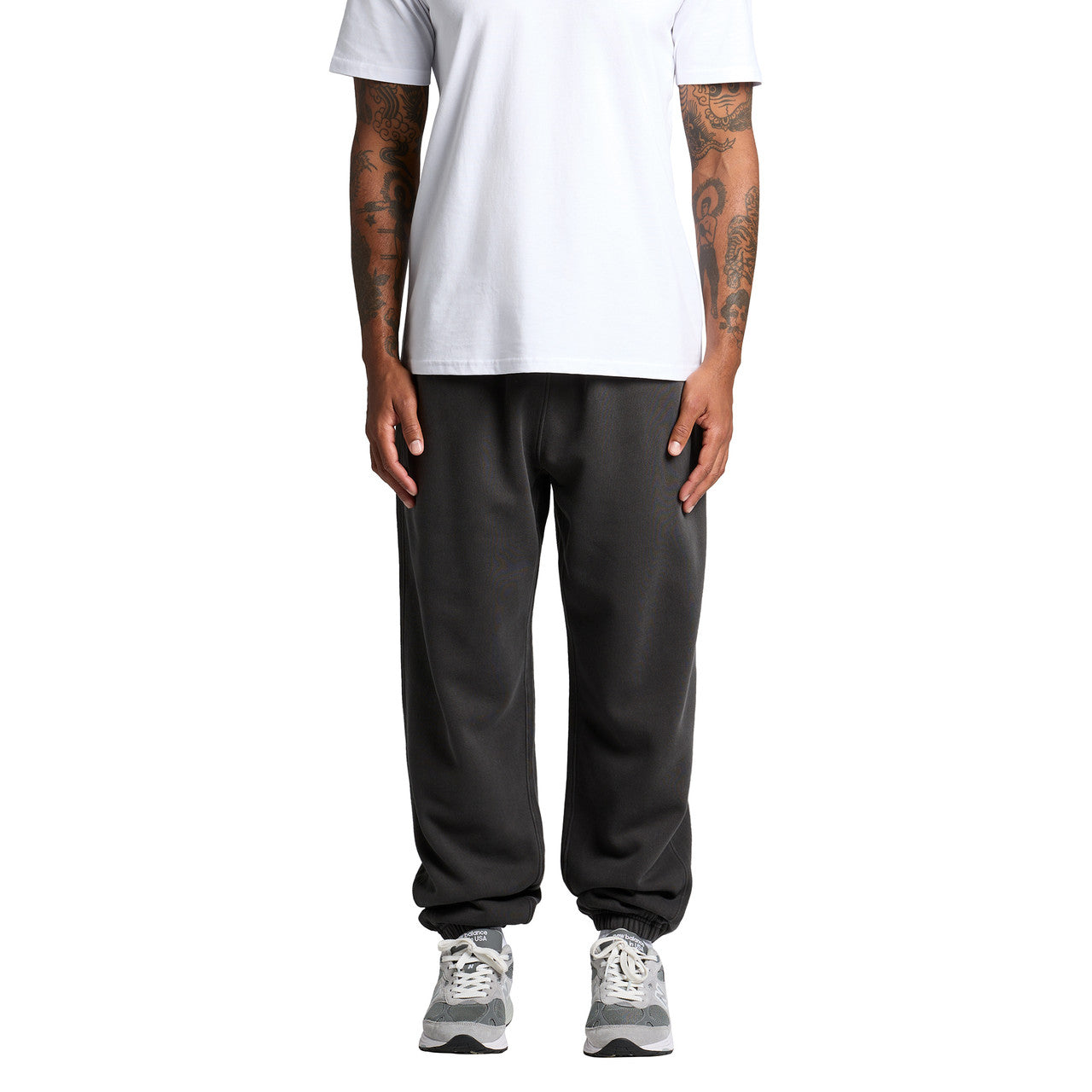 Relax Faded Track Pants - FRONT