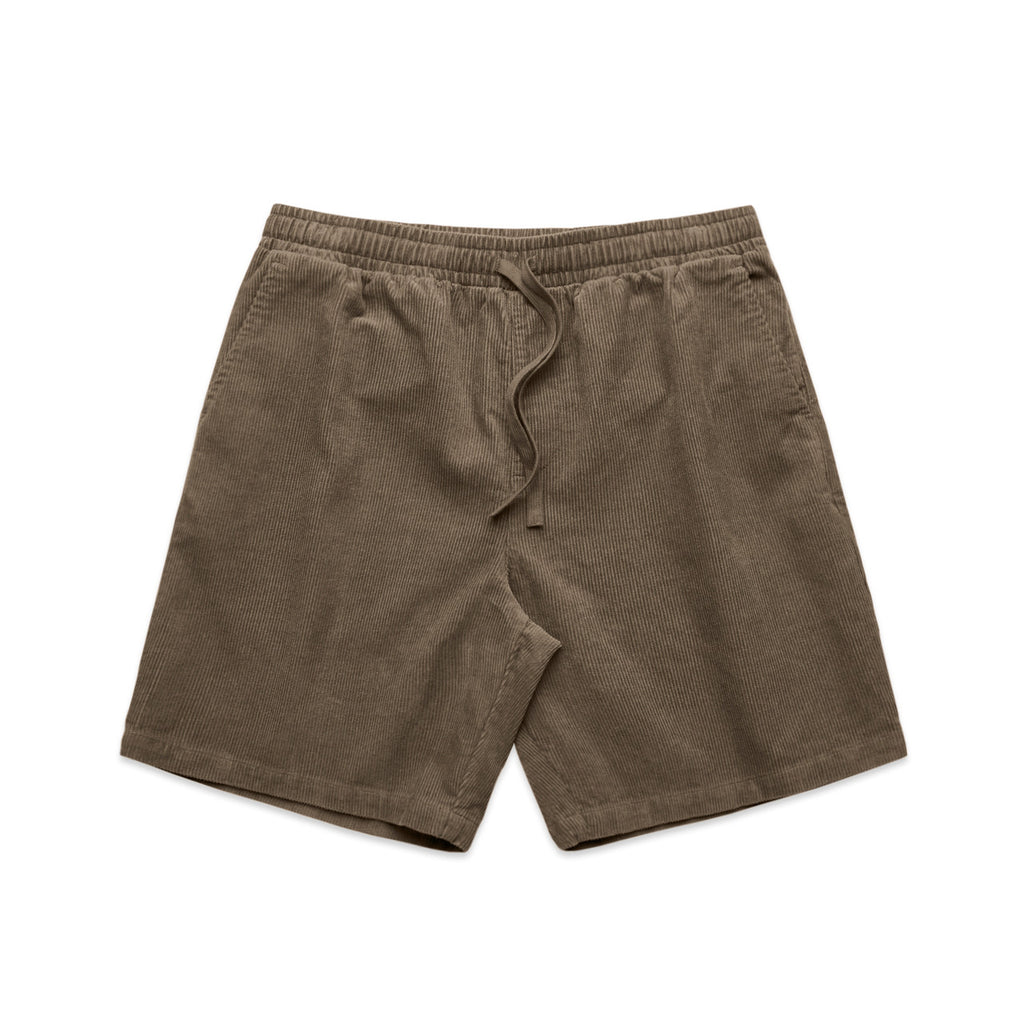 Cord Shorts 18" - WALNUT