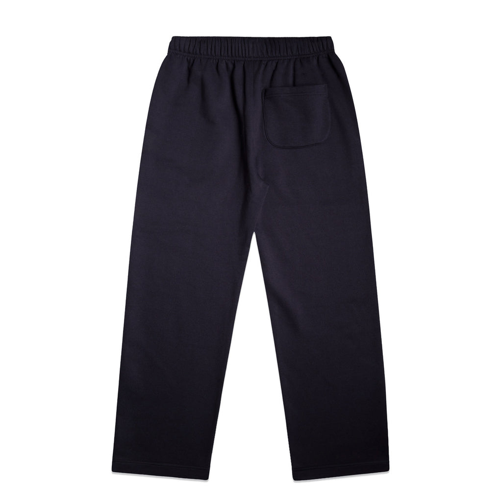 Relax Cuffless Track Pants - INK BLUE - BACK