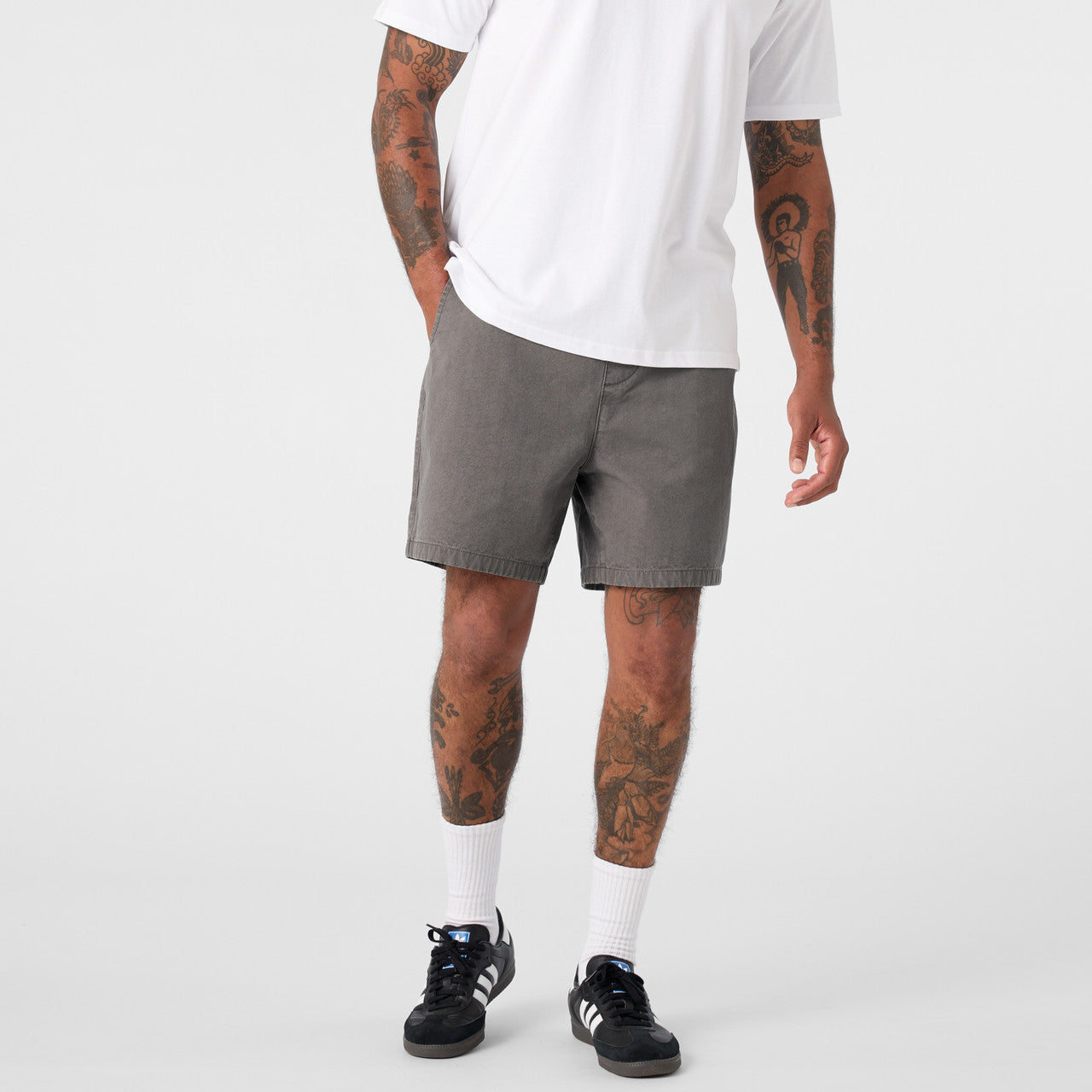 Faded Walk Shorts 18" - EXTRA 1