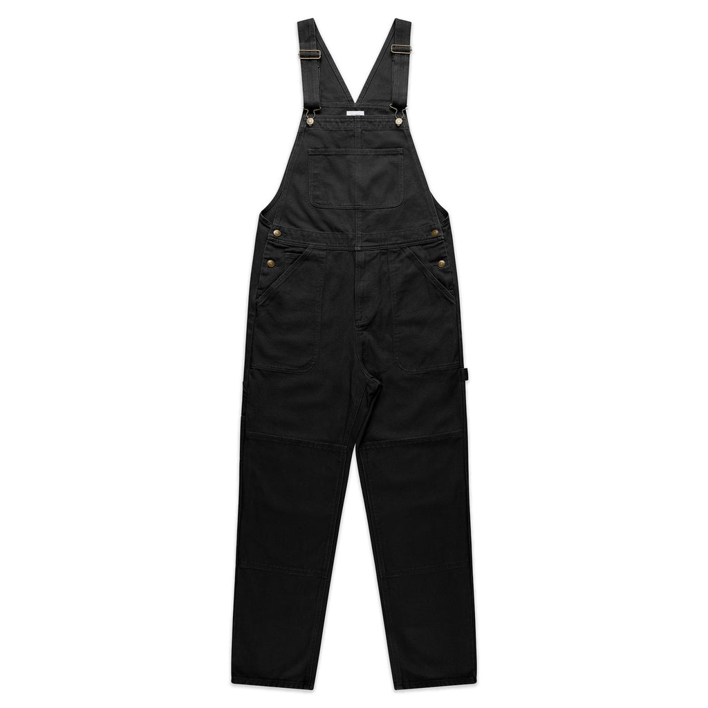 Canvas Overalls - BLACK