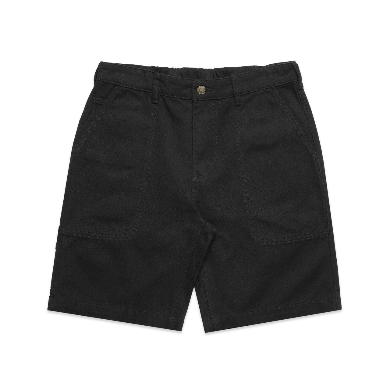 Canvas Shorts 20" - BLACK